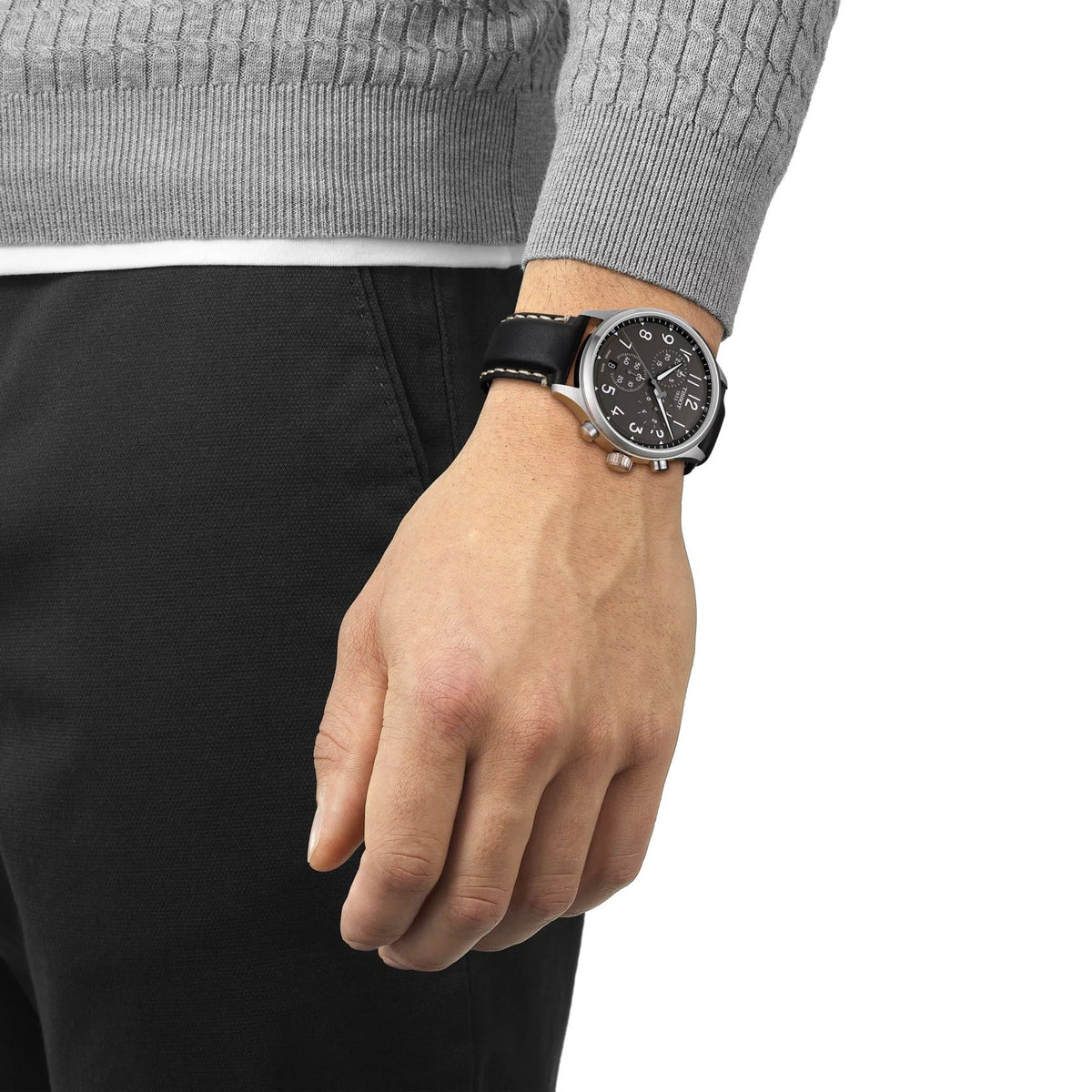 T116.617.16.062.00 Reloj Tissot Chrono XL de hombre correa de cuero