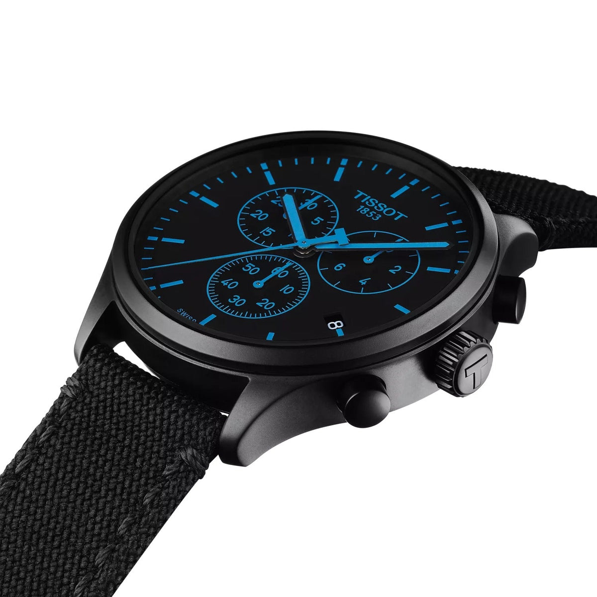 T116.617.37.051.00 Reloj Tissot Chrono XL de hombre correa de tela