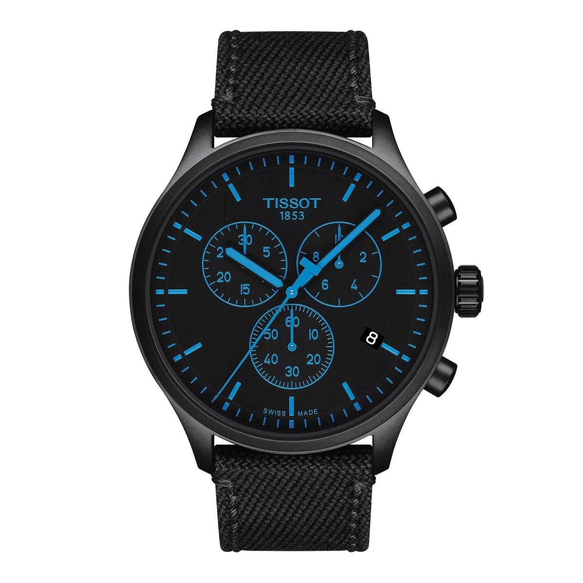 T116.617.37.051.00 Reloj Tissot Chrono XL de hombre correa de tela