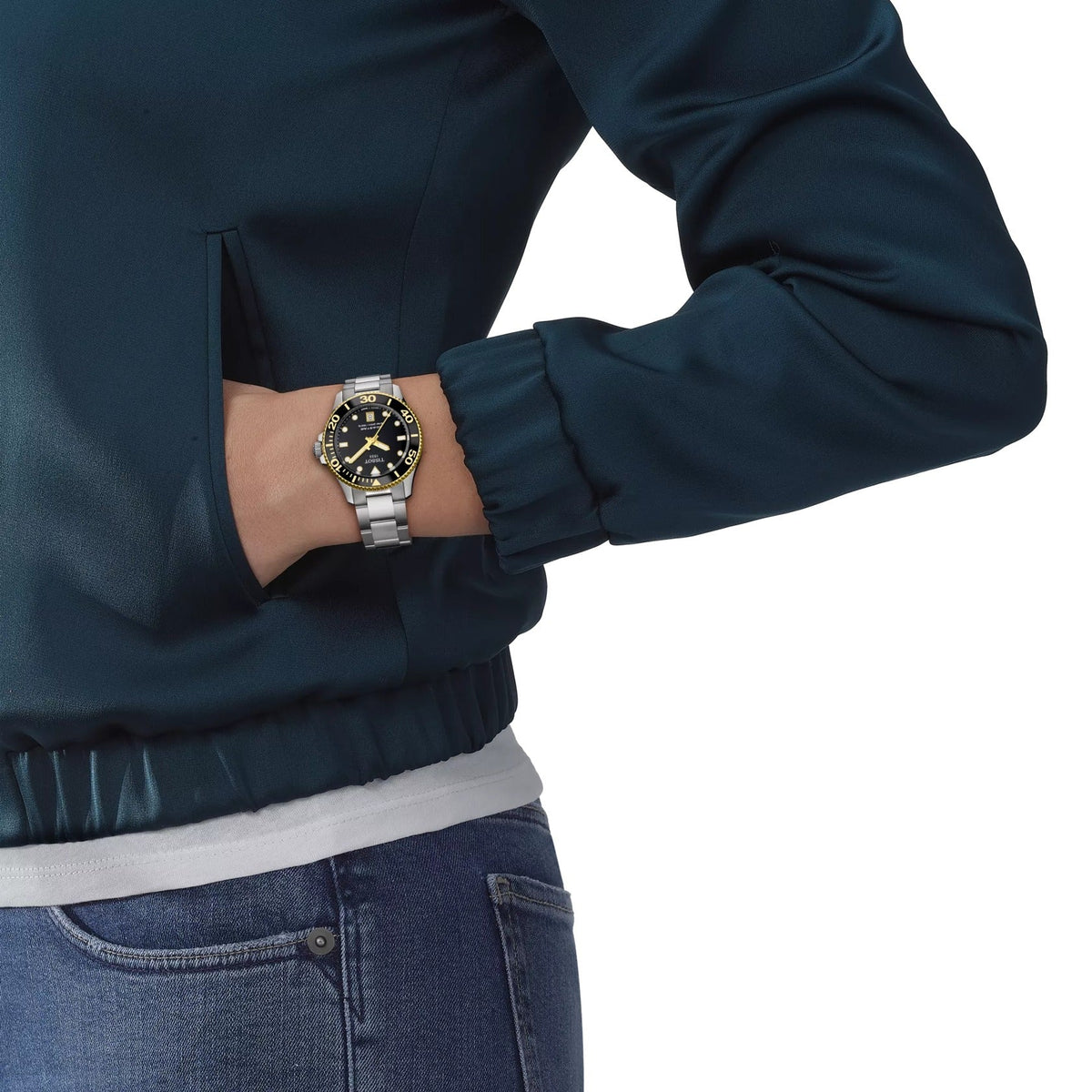 T120.210.21.051.00 Reloj Tissot Seastar 1000 de hombre correa de metal