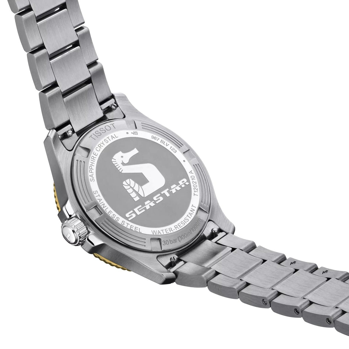 T120.210.21.051.00 Reloj Tissot Seastar 1000 de hombre correa de metal