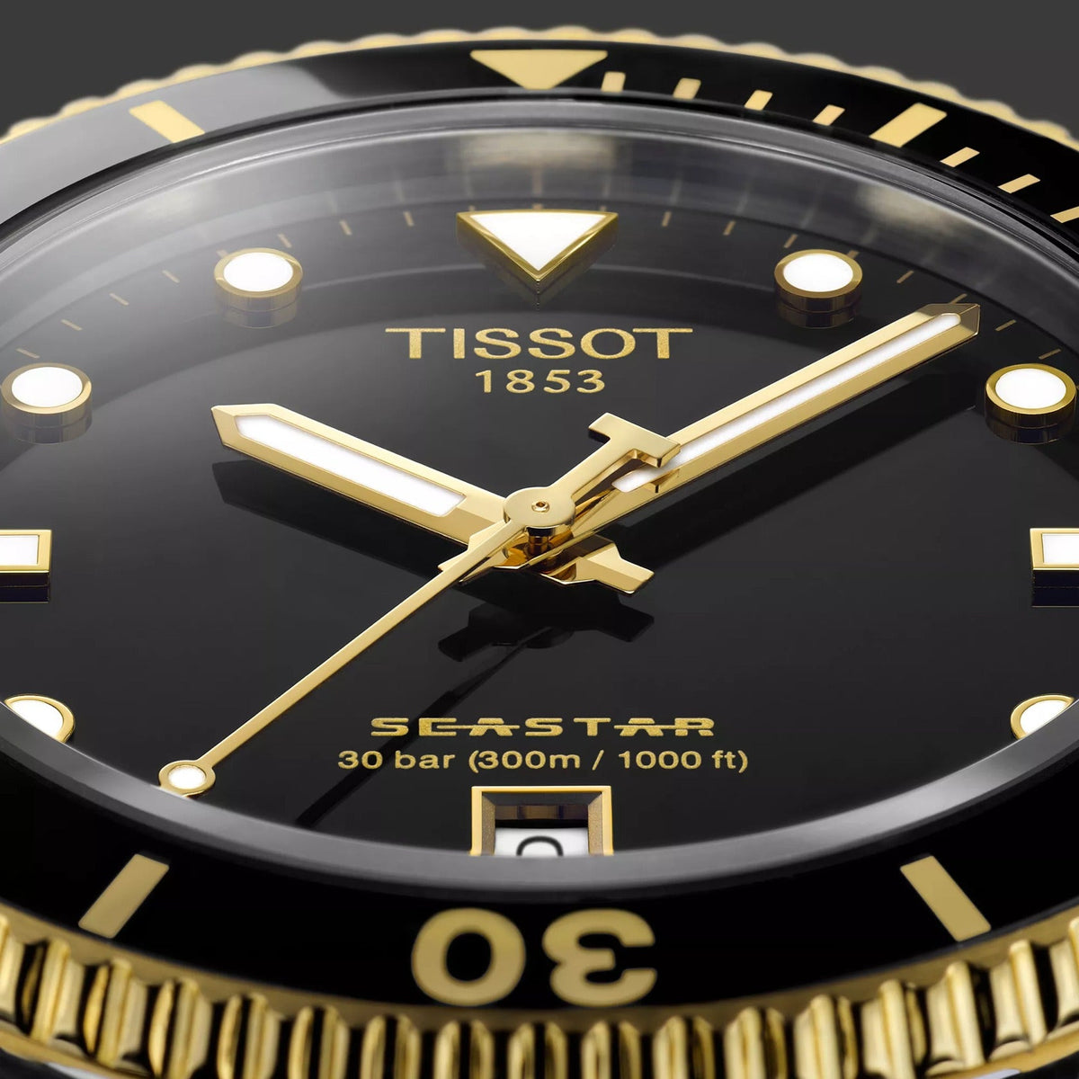 T120.410.27.051.00 Reloj Tissot Seastar 1000 de hombre correa de silicona