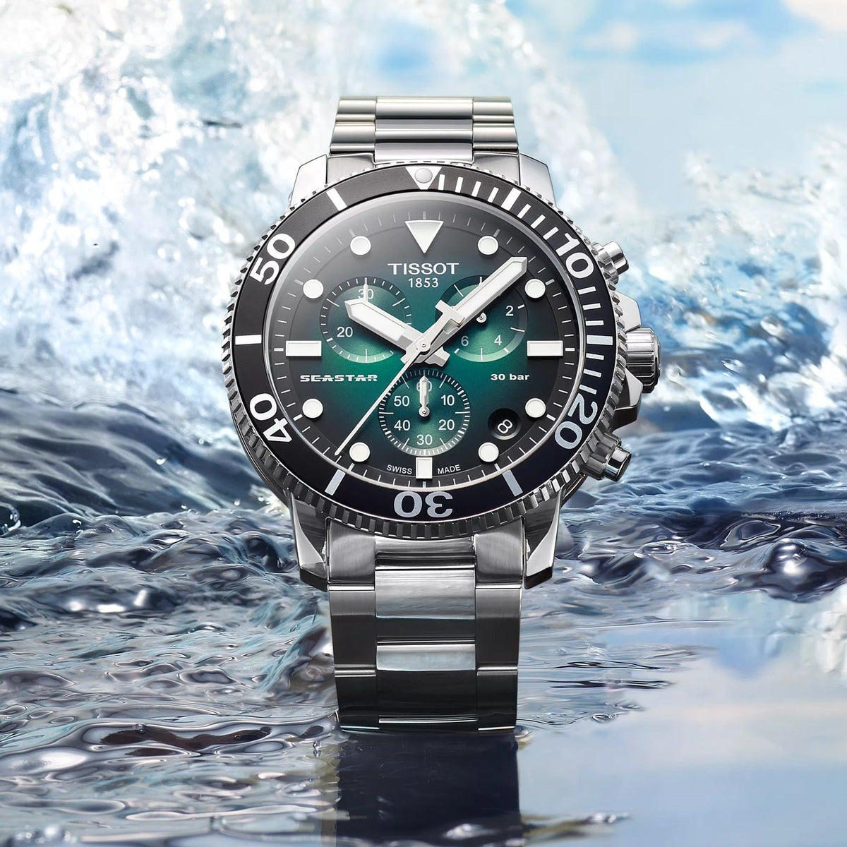 T120.417.11.091.01 Reloj Tissot Seastar de hombre correa de metal