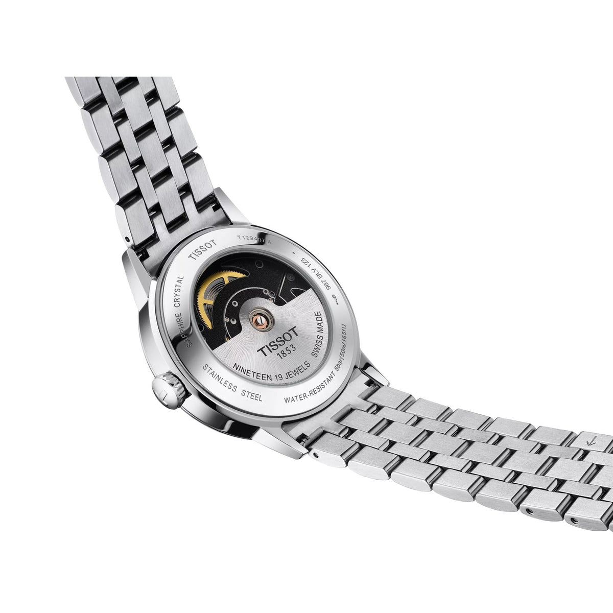 T129.407.11.031.00 Reloj Tissot Classic Dream de hombre automático pulsera de metal