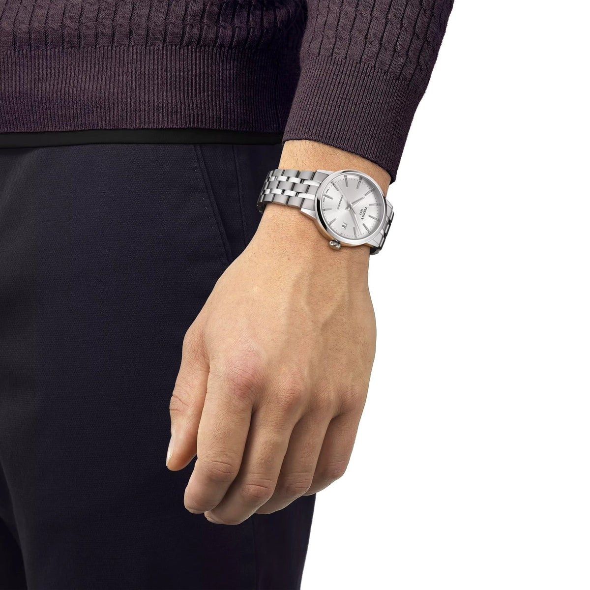 T129.407.11.031.00 Reloj Tissot Classic Dream de hombre automático pulsera de metal