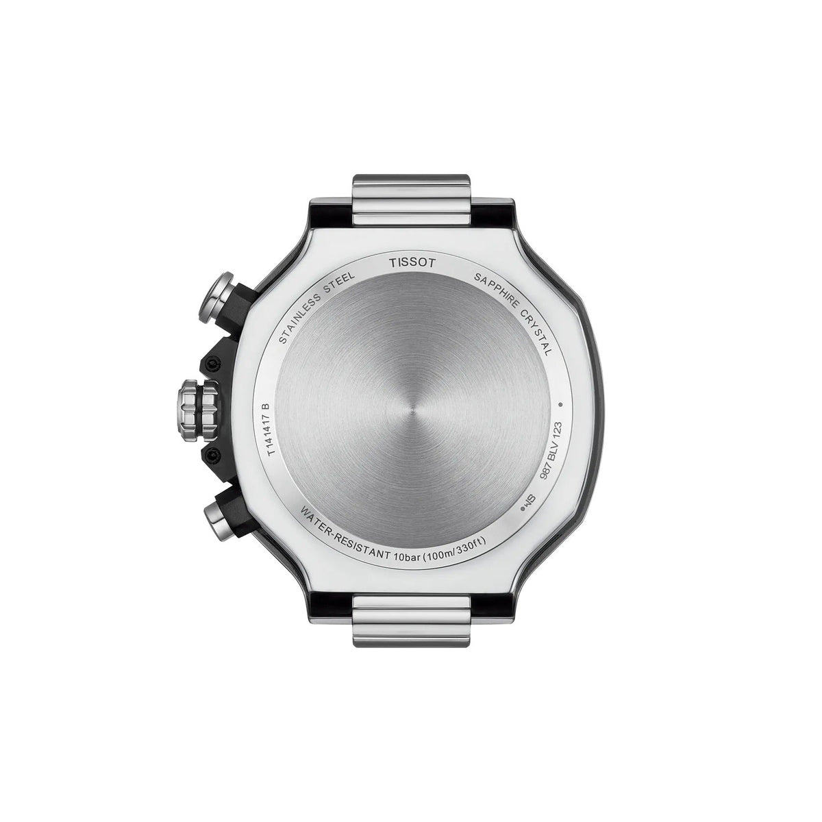 T141.417.11.031.00 Reloj Tissot T-Race de hombre banda de acero inoxidable