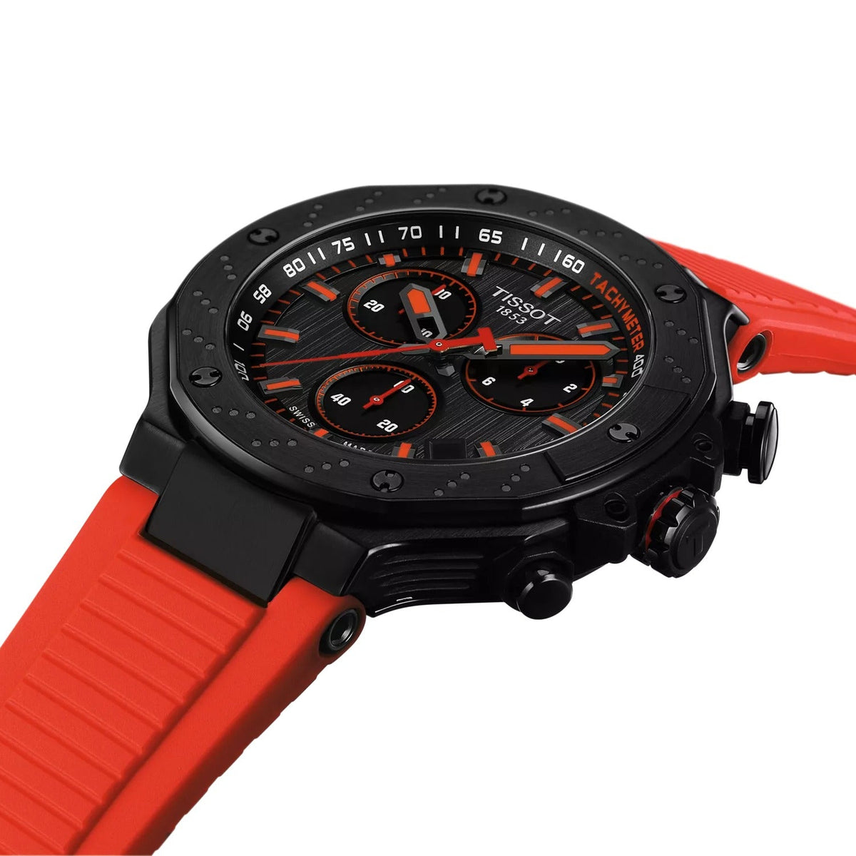 T141.417.37.061.01 Reloj Tissot T-Race de hombre correa de silicona