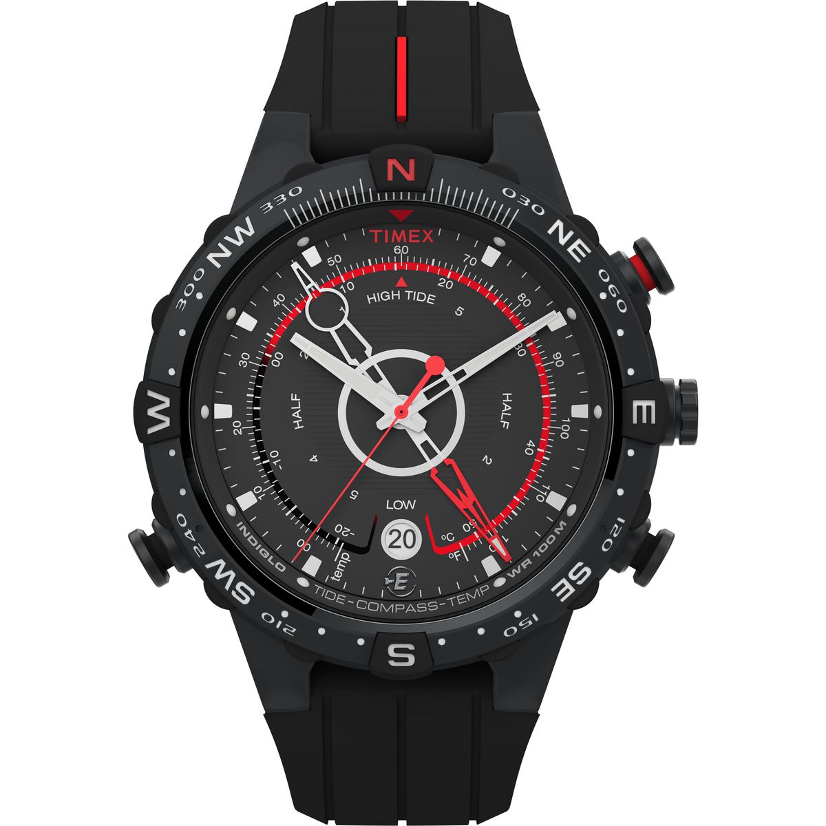T2N720 Reloj Timex Intelligent de hombre pulsera de caucho