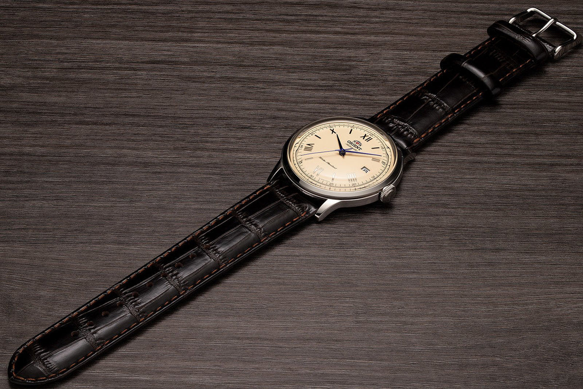 TAC00009N Reloj Orient Bambino de caballero pulsera de cuero