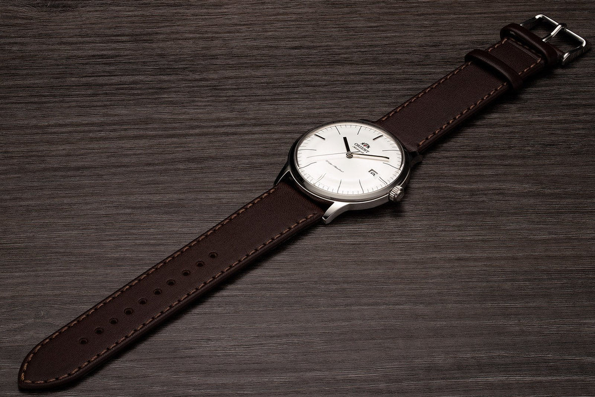 TAC0000EW Reloj Orient de caballero pulsera de cuero