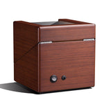 TC-009 Caja Rotatoria de dos relojes Tancy de madera