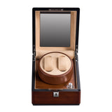 TC-009 Caja Rotatoria de dos relojes Tancy de madera