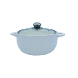 TP-028 Cacerola con tapa de vidrio cerámica 28cm