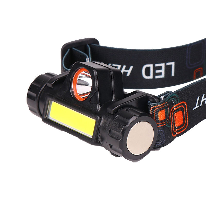 TS-HL098 Mini linterna frontal con batería integrada
