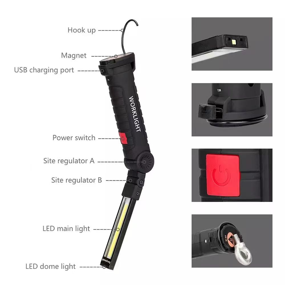 TS-WL026 Linterna Plegable de trabajo