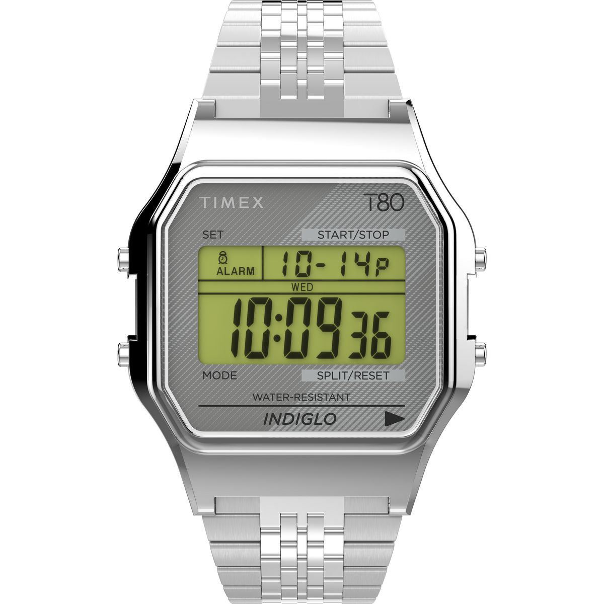 TW2R79300 Reloj Timex T80 unisex correa de metal