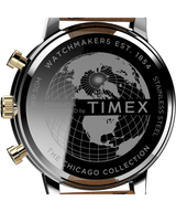 TW2U39000 Reloj Timex Chicago Cronógrafo de hombre correa de piel