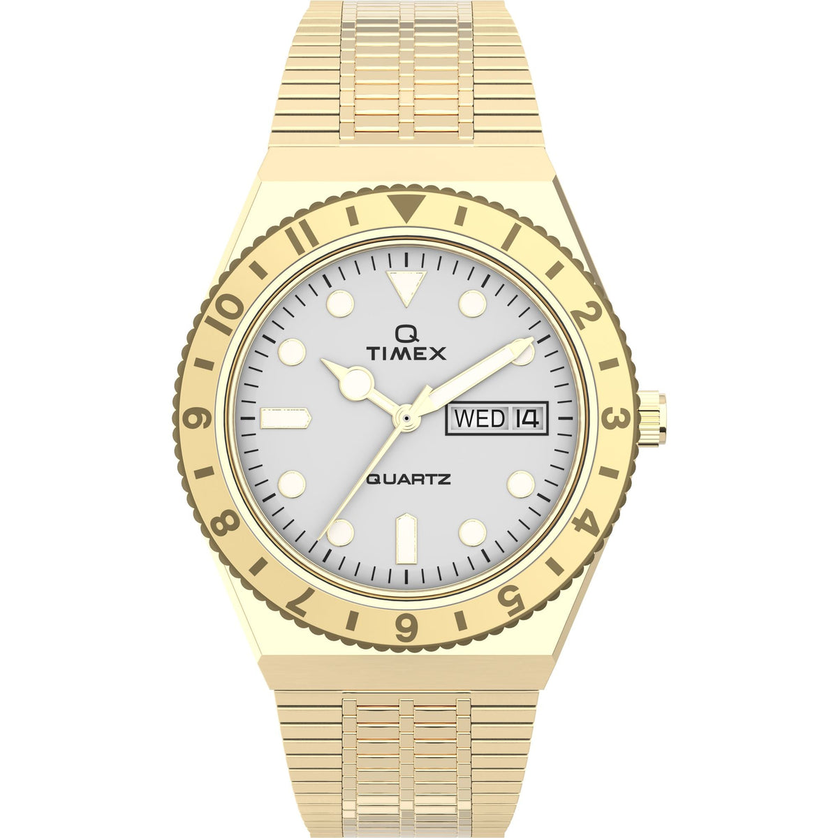 TW2U95800 Reloj Q Timex de dama pulsera de metal 36 mm