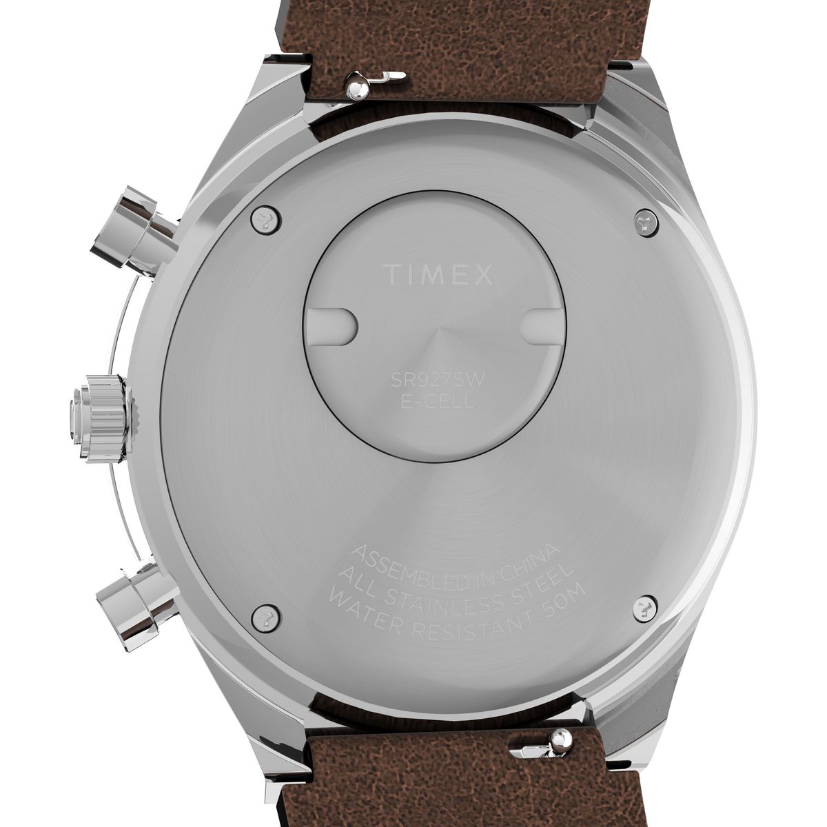 TW2V42800 Reloj Timex Q Chronograph de hombre correa de cuero