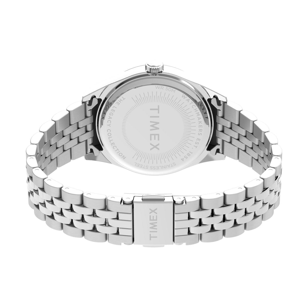 TW2V68400 Reloj Timex Legacy Day and Date de dama correa de metal