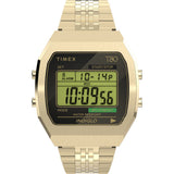 TW2V74300 Reloj Timex T80 unisex correa de metal
