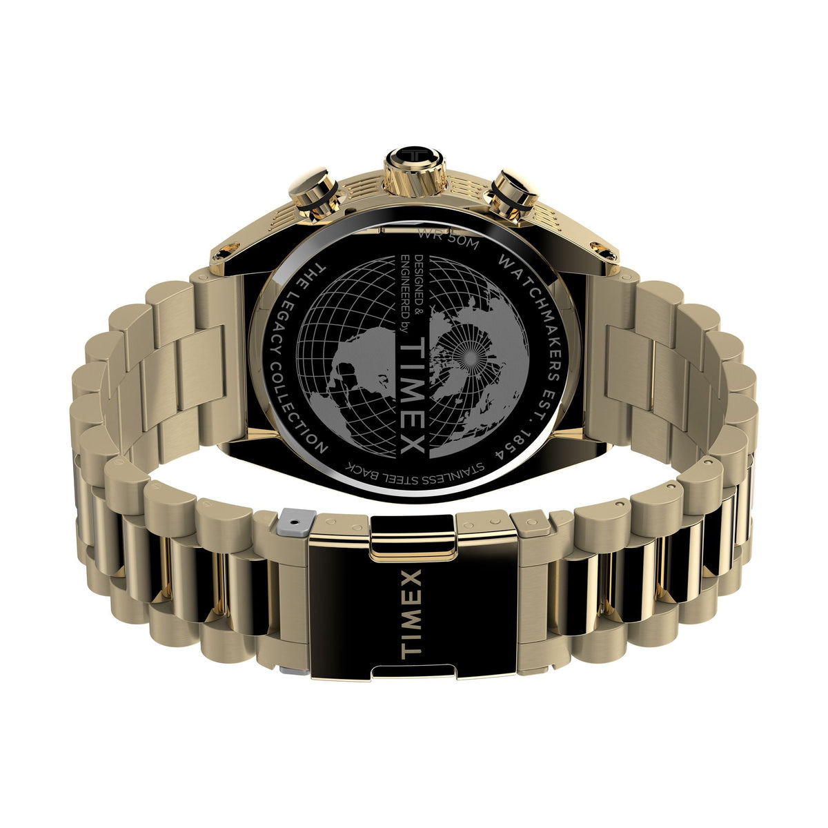 TW2W22100 Reloj Timex Legacy Tonneau de hombre pulsera de metal 42 mm