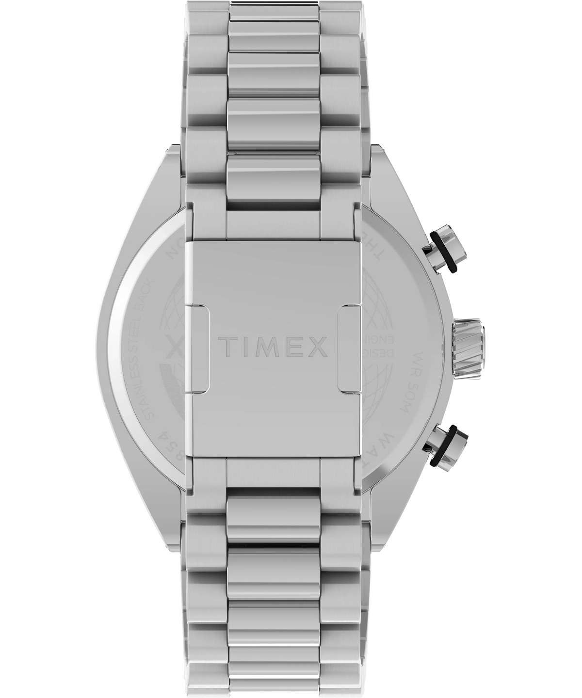 TW2W22200 Reloj Timex Legacy Tonneau de caballero pulsera de acero inoxidable