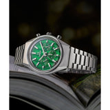 TW2W33600 Reloj Timex Q Falcon Eye de caballero banda de metal 40 mm