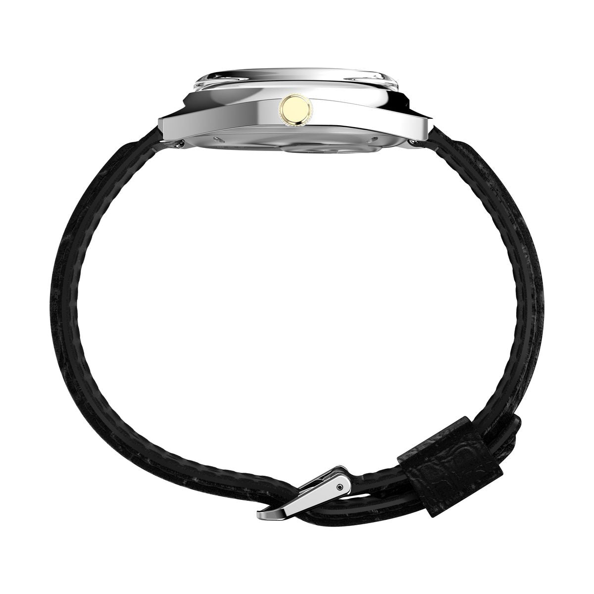 TW2W44800 Reloj Timex Q Day/Date de hombre correa de cuero