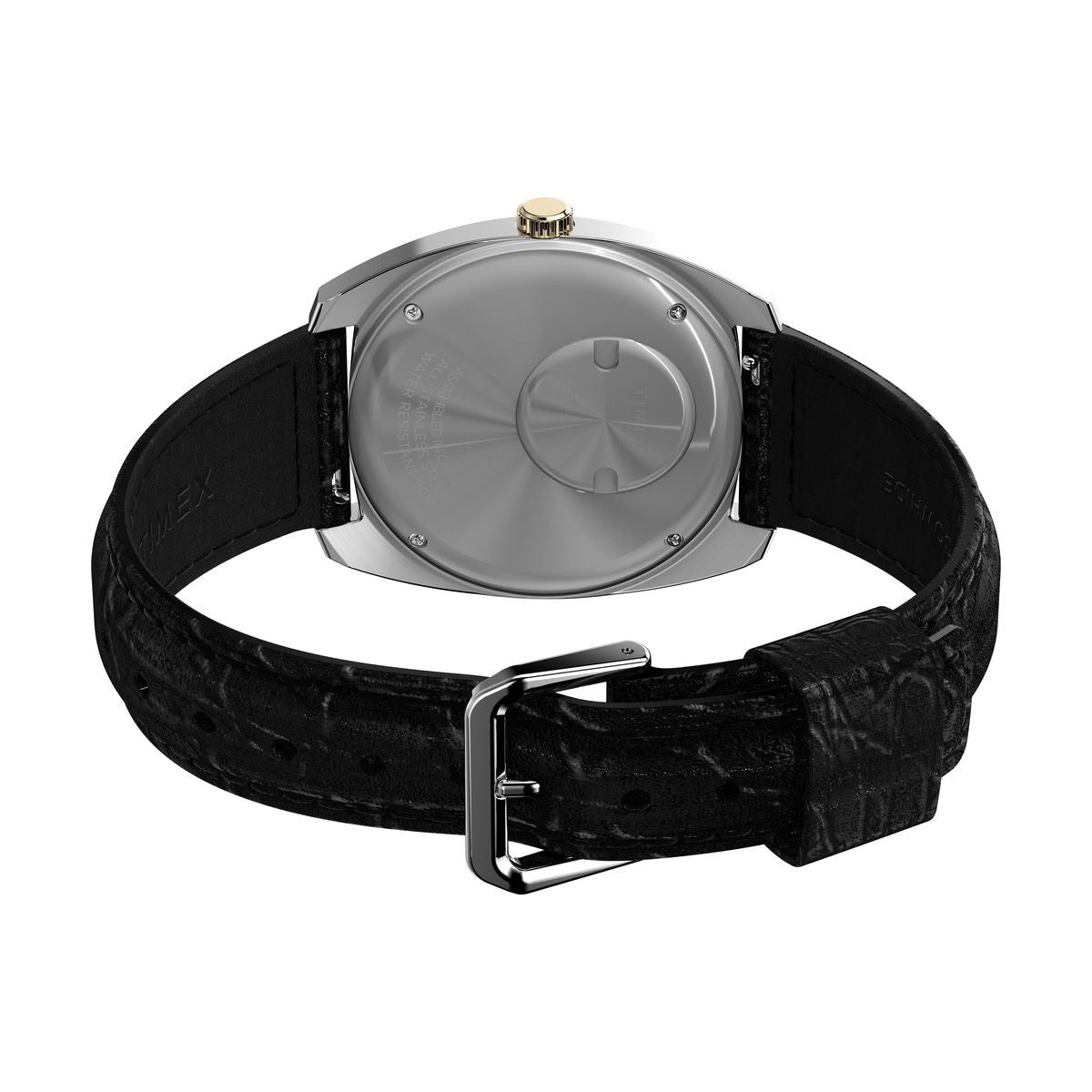TW2W44800 Reloj Timex Q Day/Date de hombre correa de cuero