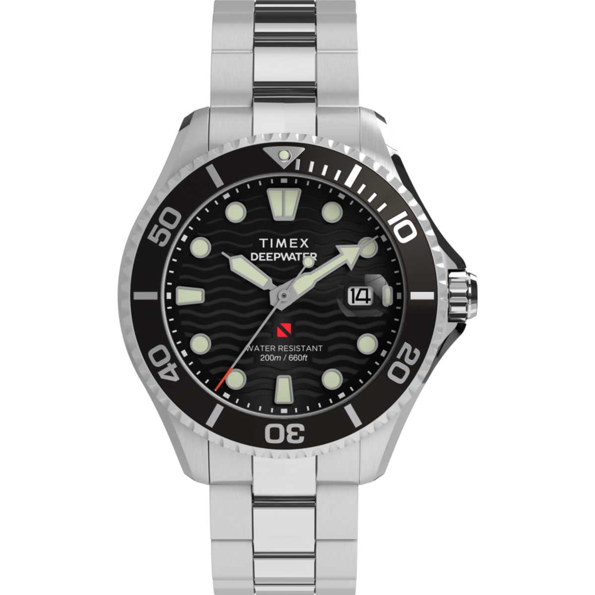 TW2W82000 Reloj Timex Deepwater Meridian 200 de hombre correa de metal
