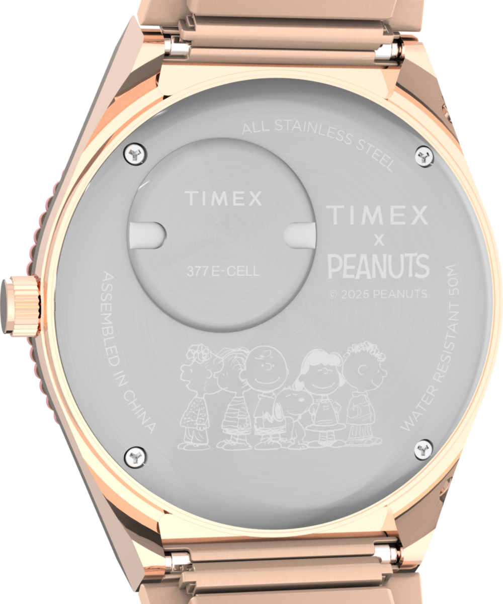 TW2W83800 Reloj Timex Q Peanuts de mujer correa de metal