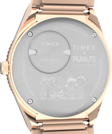 TW2W83800 Reloj Timex Q Peanuts de mujer correa de metal