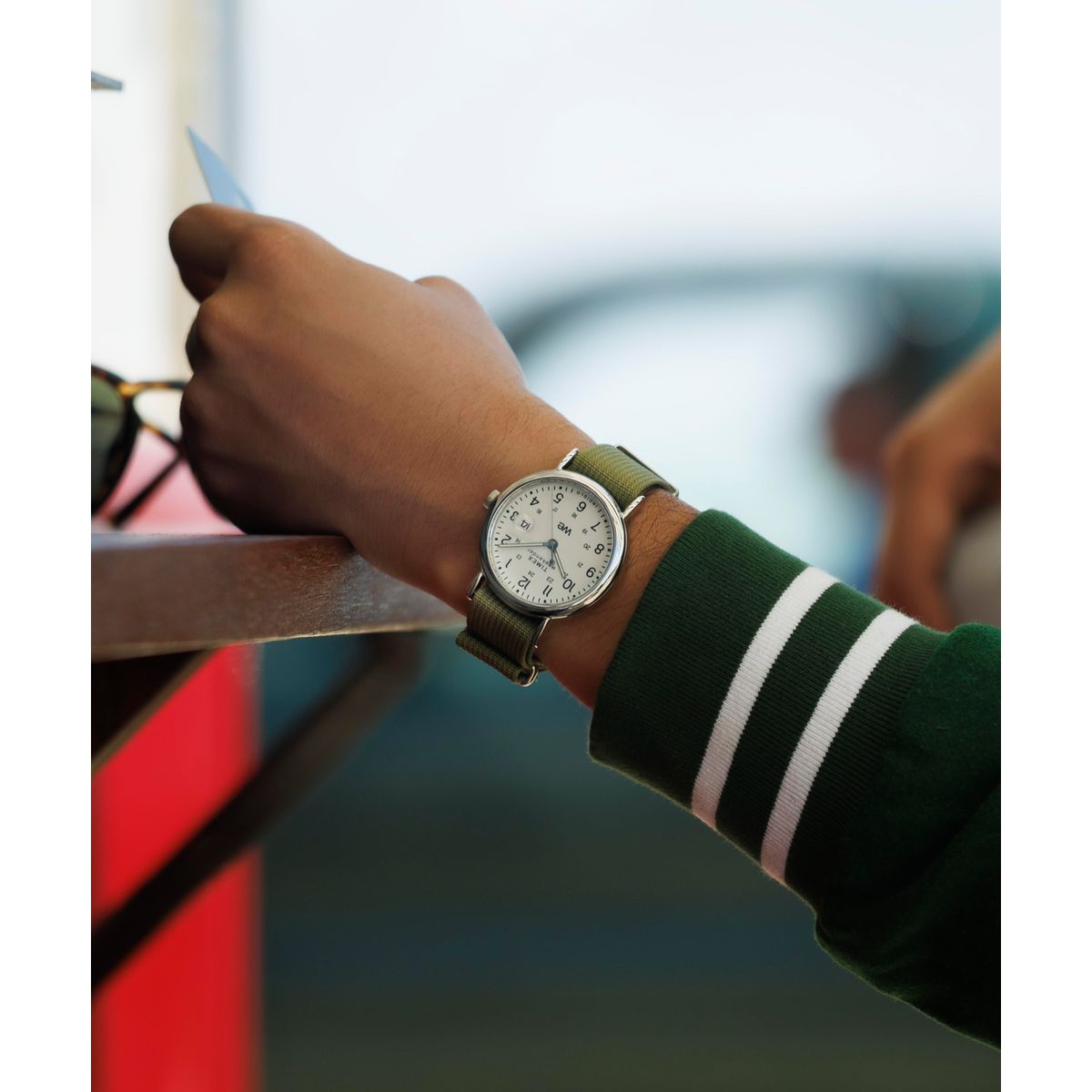 TW2W86000 Reloj Timex Weekender de hombre correa de tela
