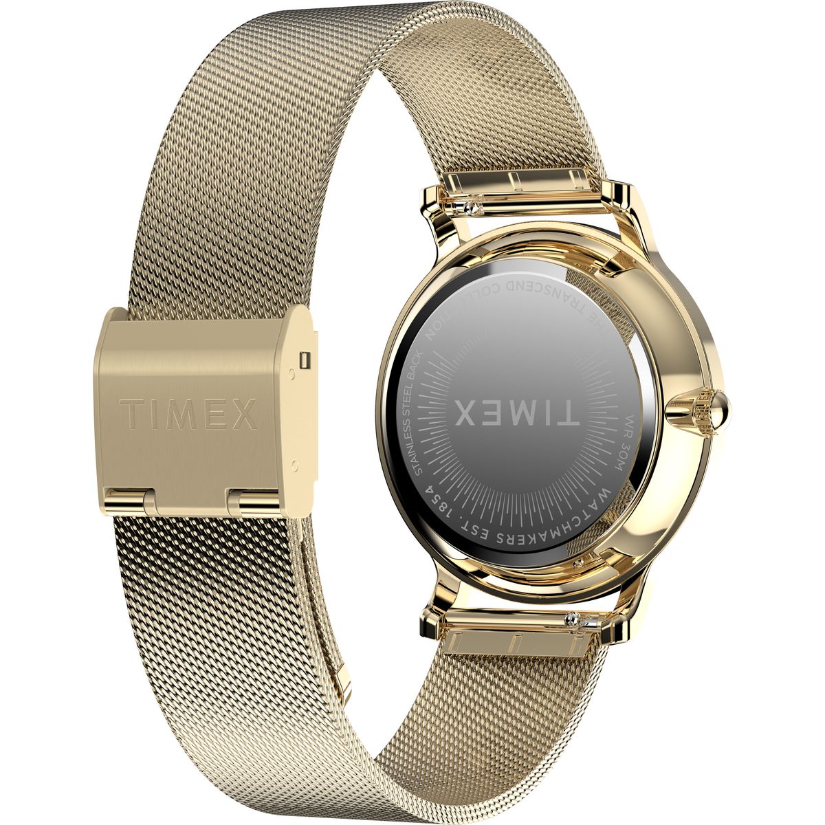 TW2Y10300 Reloj Timex Transcend de mujer banda mesh