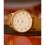 TW2Y10300 Reloj Timex Transcend de mujer banda mesh