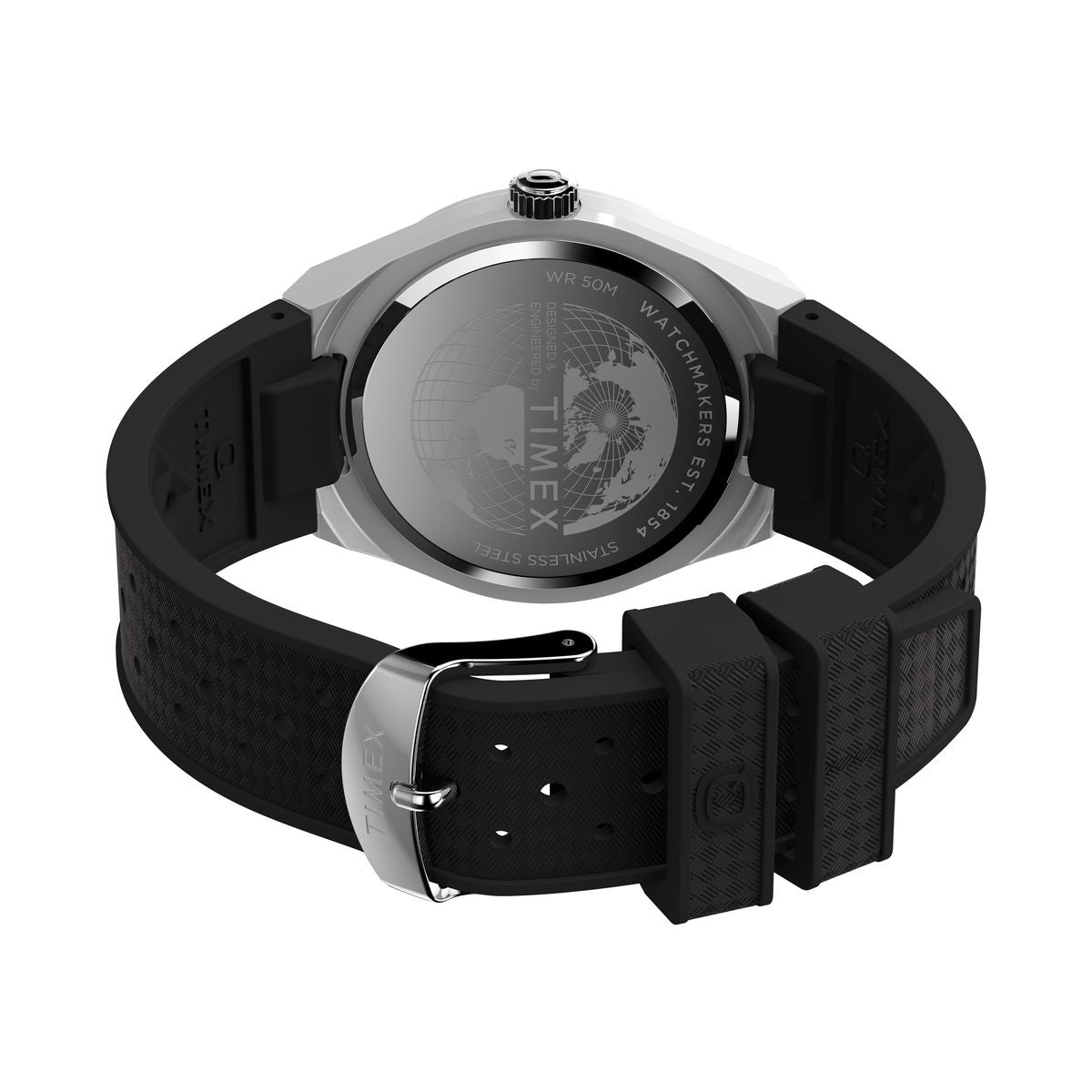 TW2Y12200 Reloj Timex Q Continental GMT de hombre correa de resina