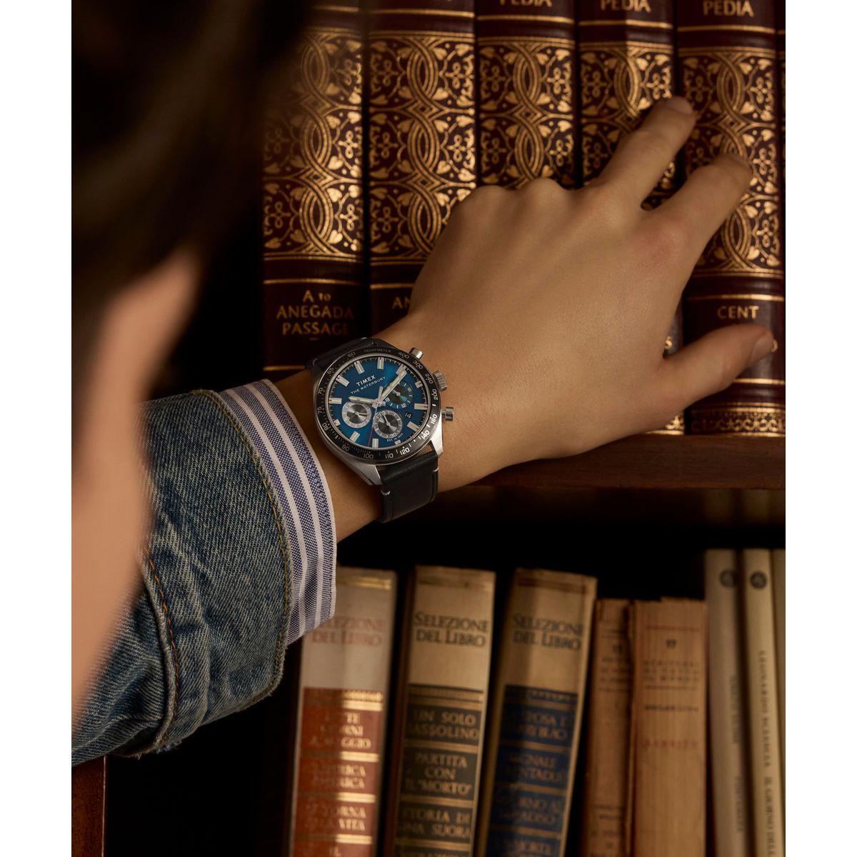 TW2Y18600 Reloj Timex Waterbury de hombre correa de piel