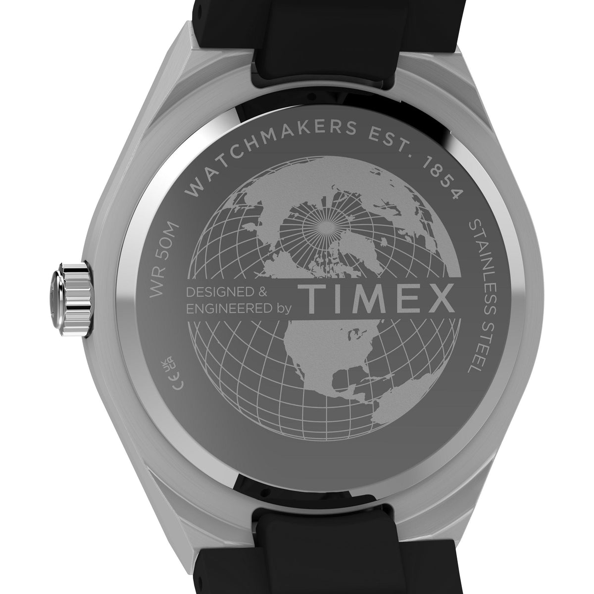 TW2Y24900 Reloj Timex Q Continental de hombre correa de caucho
