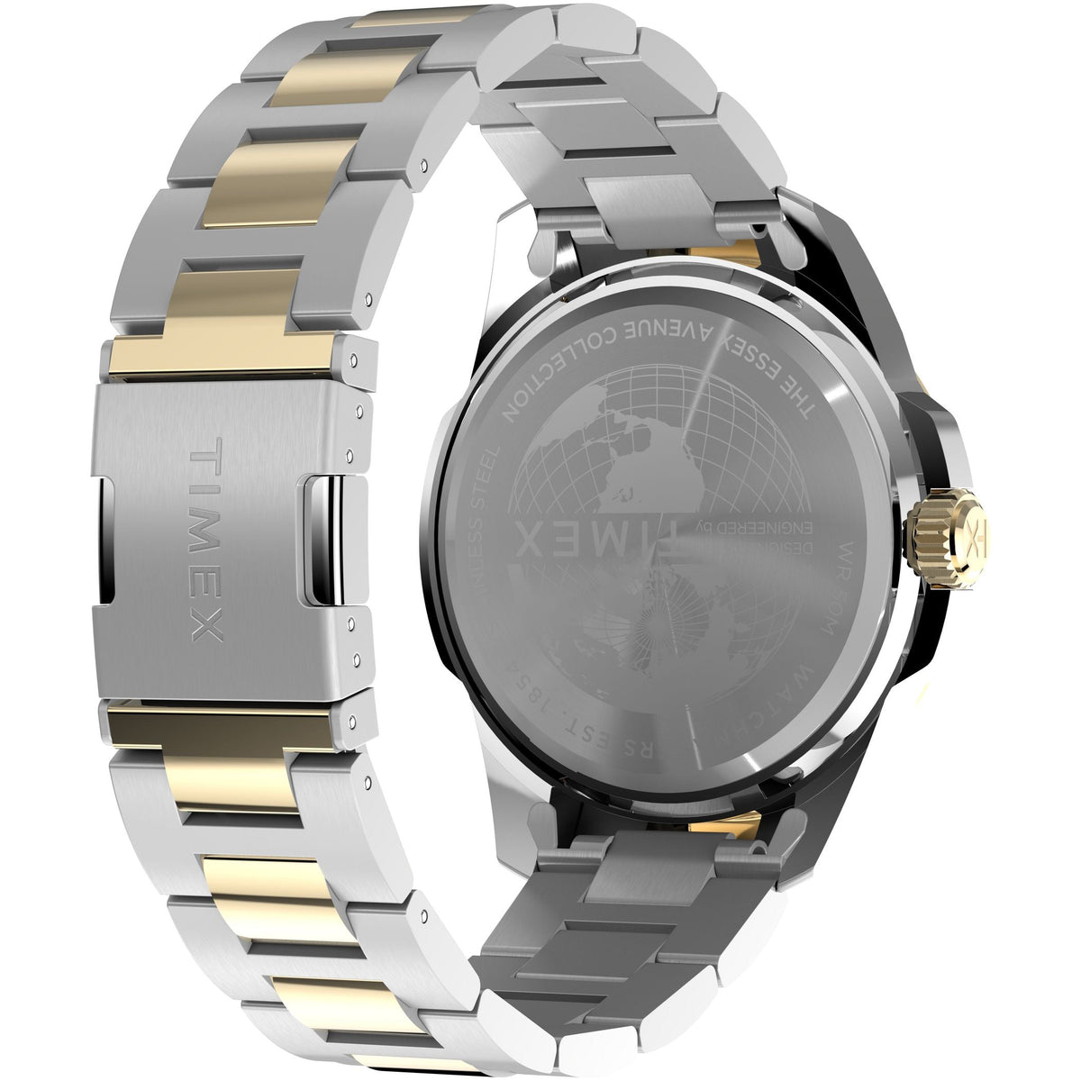 TW2Y35300 Reloj Timex Essex Day and Date de hombre correa de metal