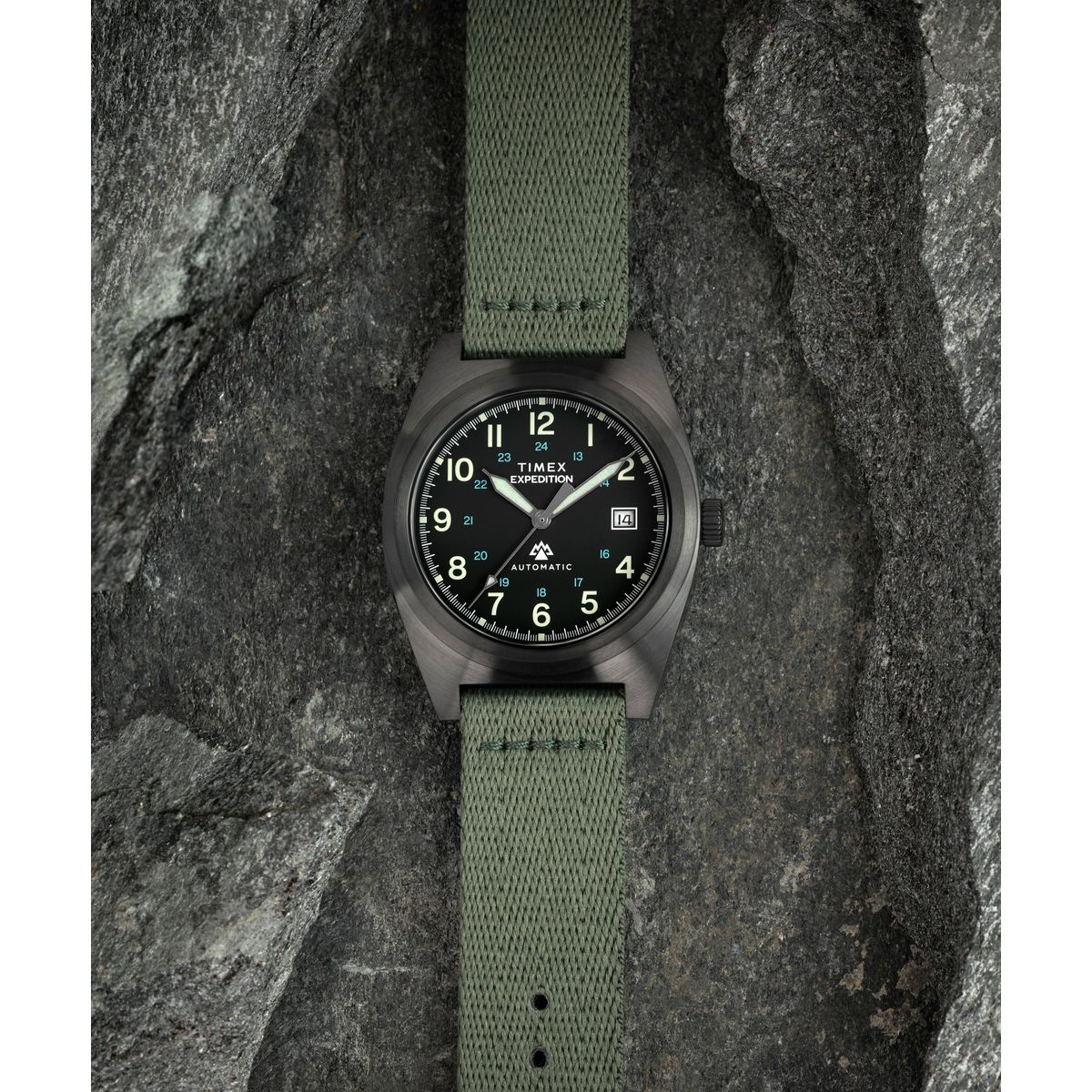 TW2Y39800 Reloj Timex Expedition Capstone automático de hombre correa de tela