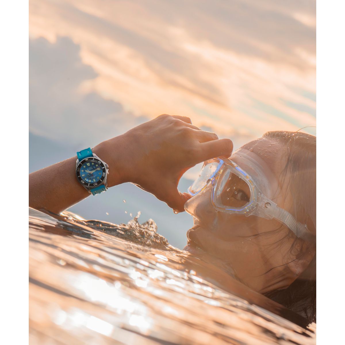 TW2Y40400 Reloj Timex Deepwater Meridian unisex pulsera de resina