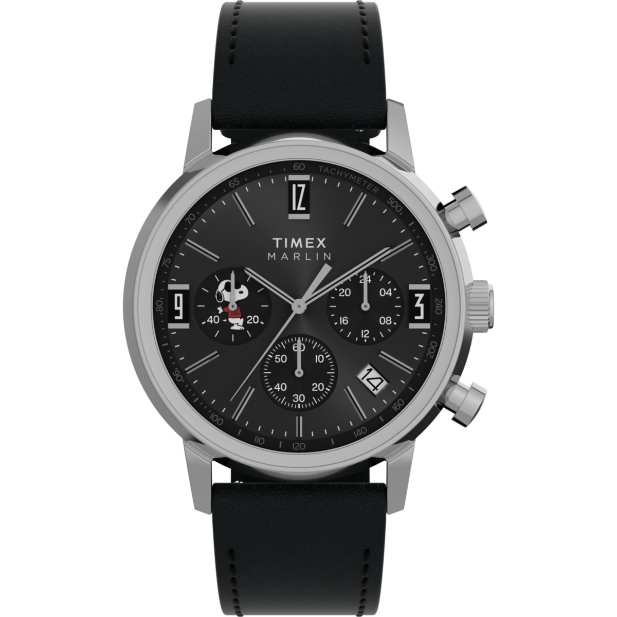 TW2Y48500 Reloj Timex Marlin x Peanuts de hombre banda de piel