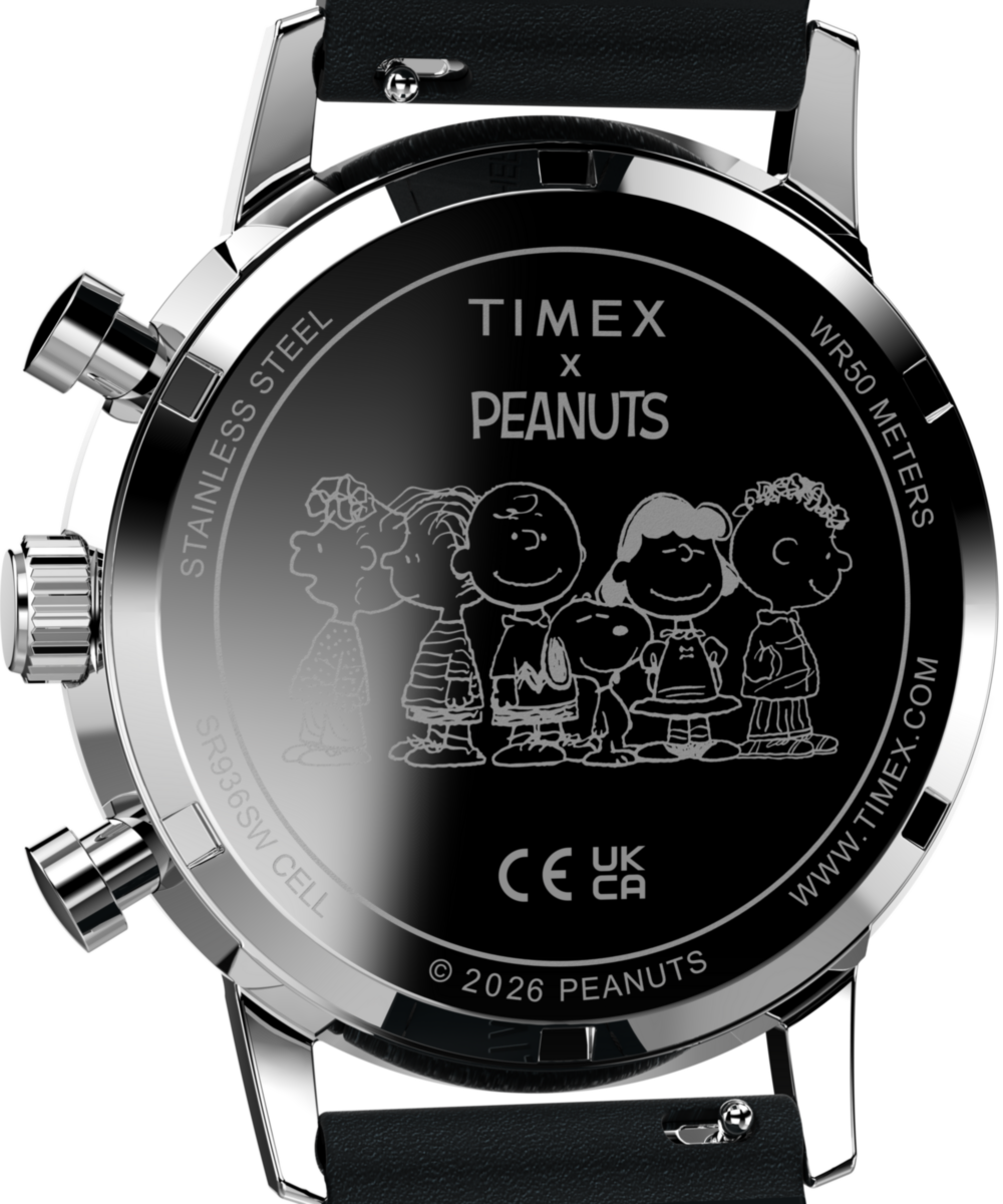 TW2Y48500 Reloj Timex Marlin x Peanuts de hombre banda de piel