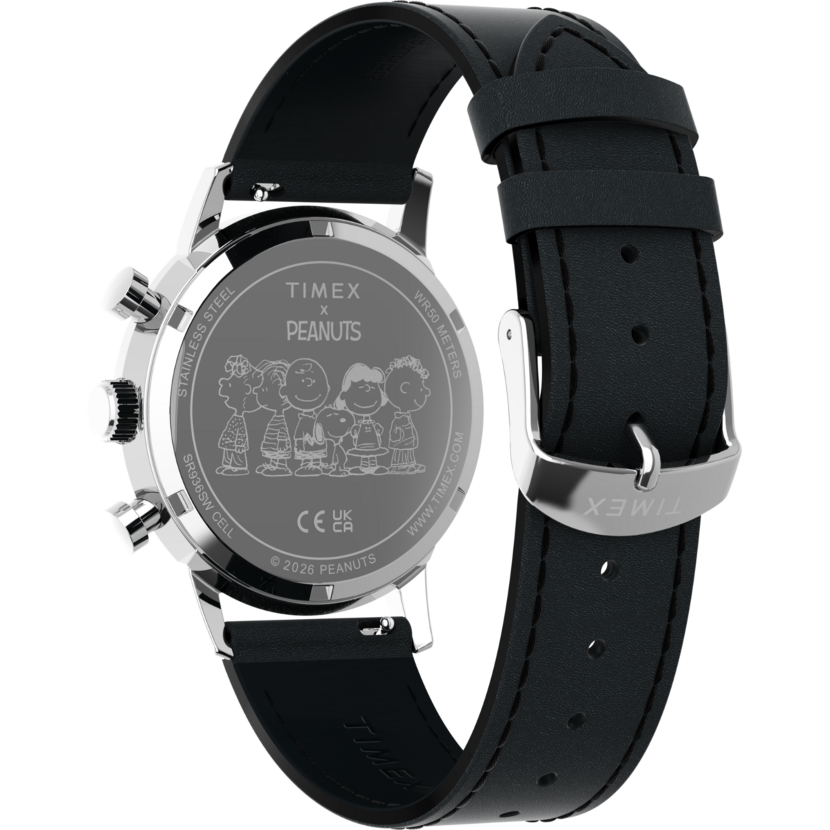 TW2Y48500 Reloj Timex Marlin x Peanuts de hombre banda de piel