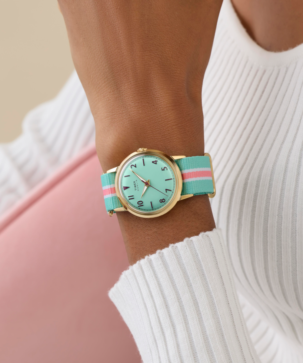 TW2Y49700 Reloj Timex Marlin de dama banda de tela