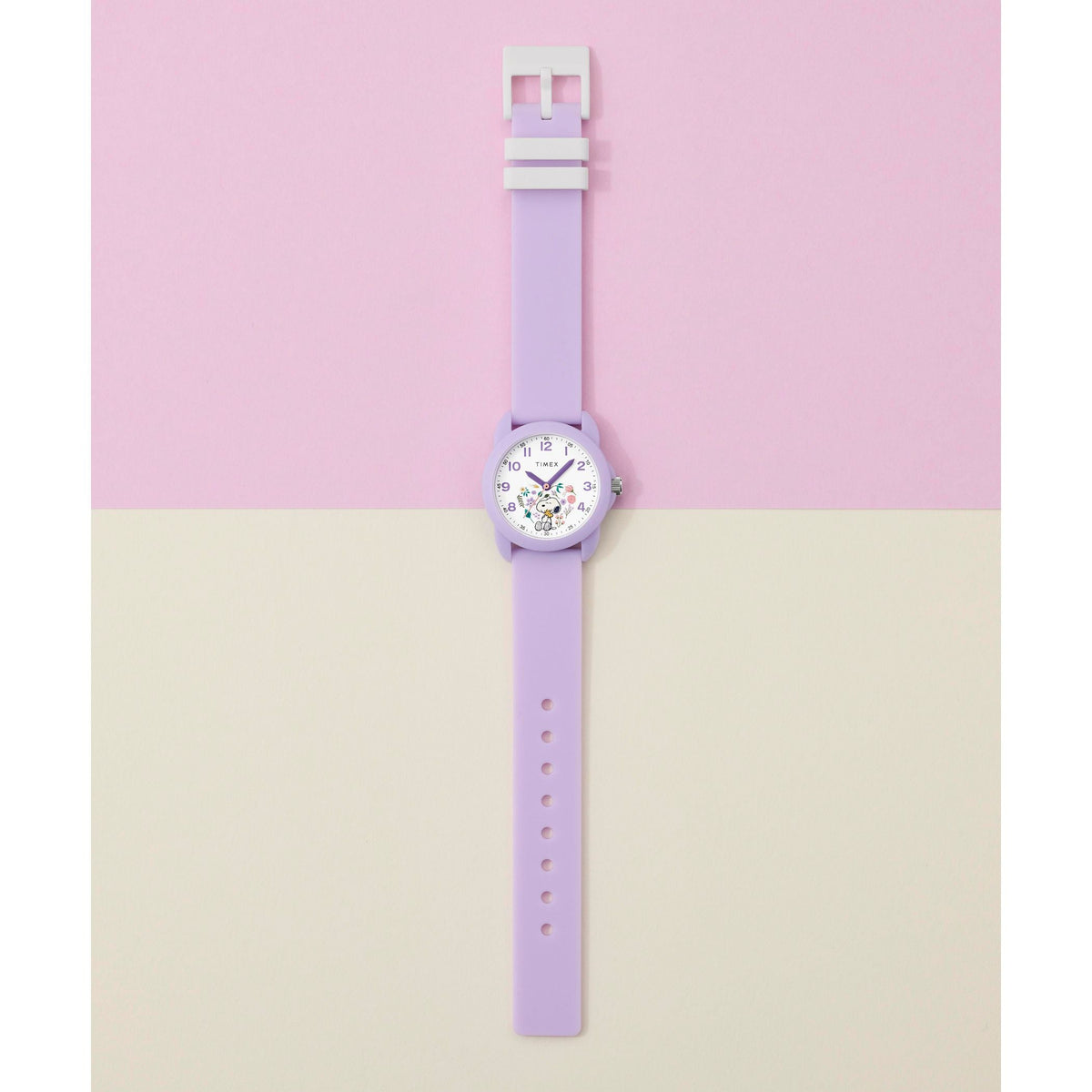 TW2Y51200 Reloj Timex Snoopy Spring infantil correa de resina