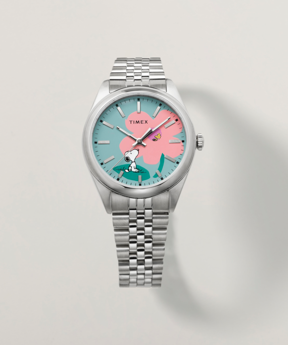 TW2Y52600 Reloj Timex Legacy Snoopy de mujer correa de metal