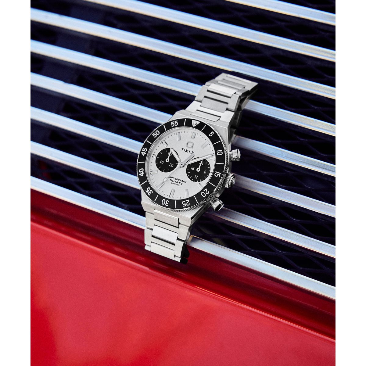 TW2Y55800 Reloj Timex Q Continental de hombre correa de metal