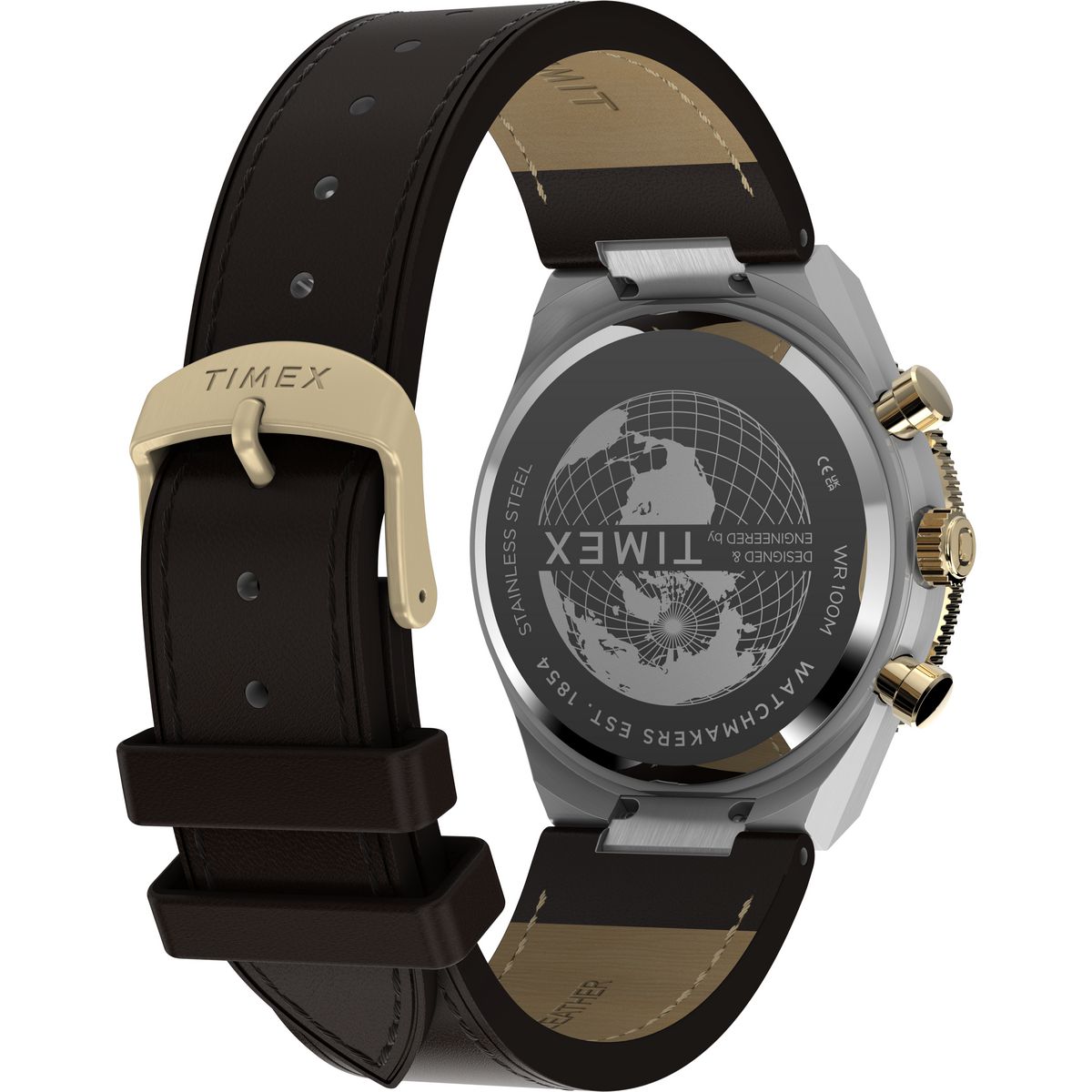 TW2Y56000 Reloj Timex Q Continental de hombre correa de piel
